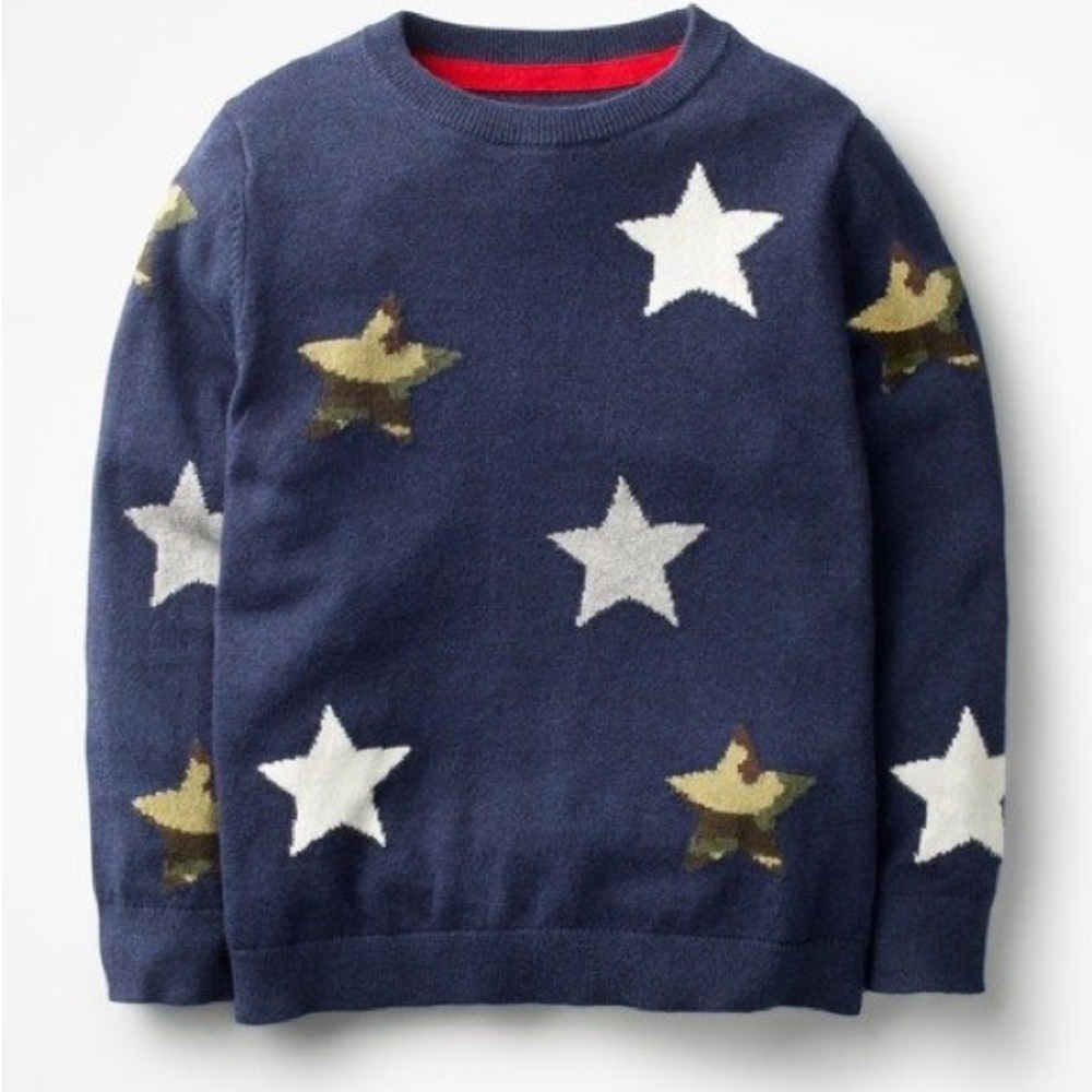 Mini Boden Star Sweater - Picture 1 of 3
